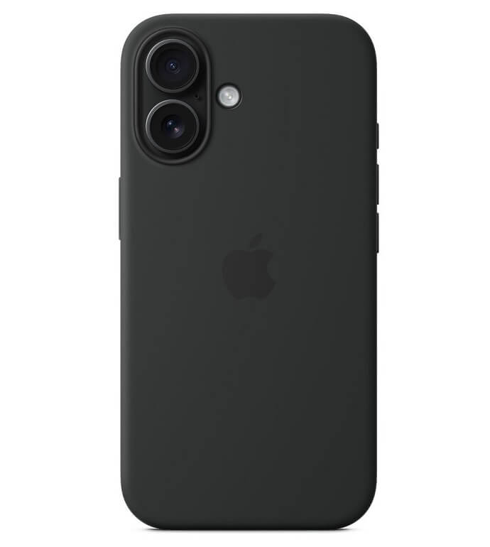 Оригинален Силиконов Калъф за iPhone 16, Silicone Magsafe Case MYY13ZM/A, Черен (4)
