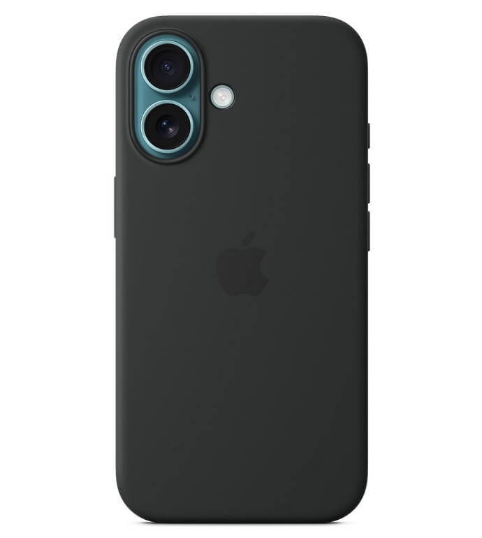 Оригинален Силиконов Калъф за iPhone 16, Silicone Magsafe Case MYY13ZM/A, Черен (6)
