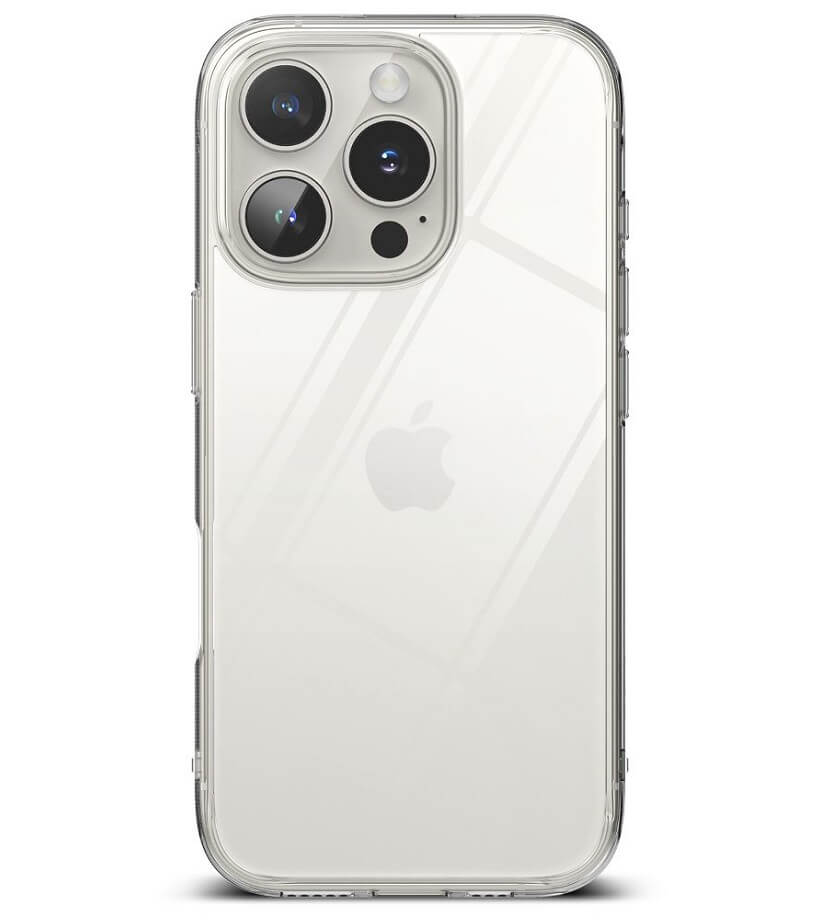 Противоударен Калъф за iPhone 16 Pro Max, Ringke Fusion Case, Прозрачен (3)