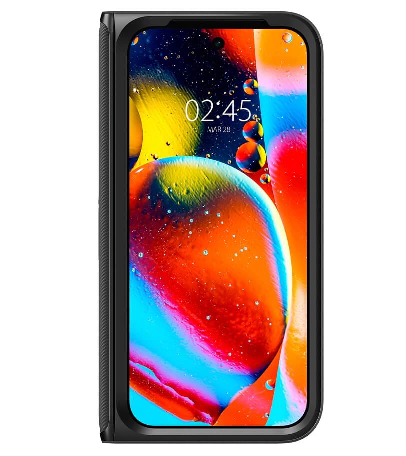 Калъф с Предпазител за Google Pixel 9 Pro Fold, Spigen Slim Armor Pro Case, Черен (3)