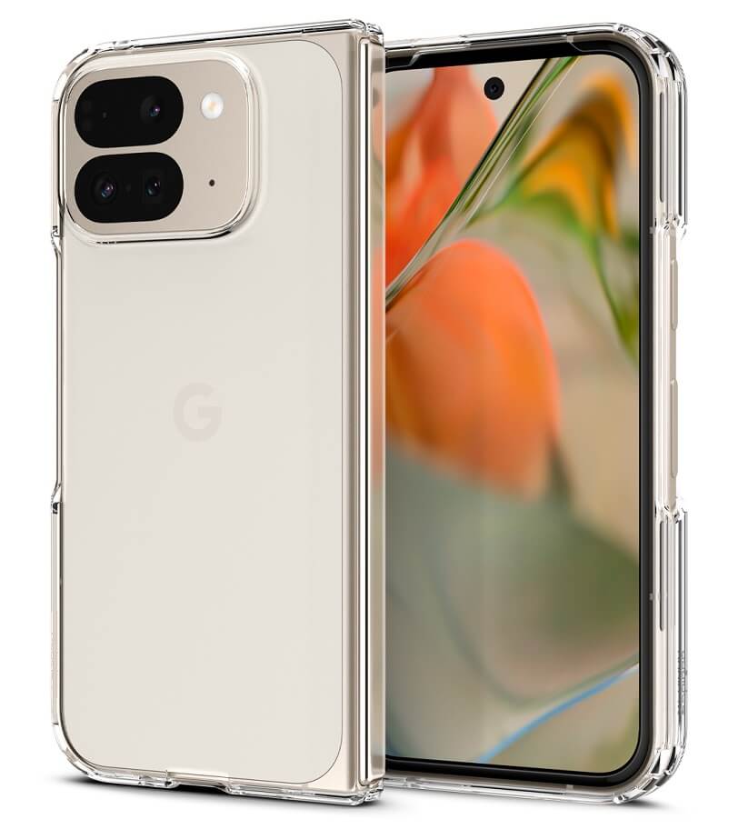 Хибриден Калъф за Google Pixel 9 Pro Fold, Spigen Ultra Hybrid Case, Прозрачен