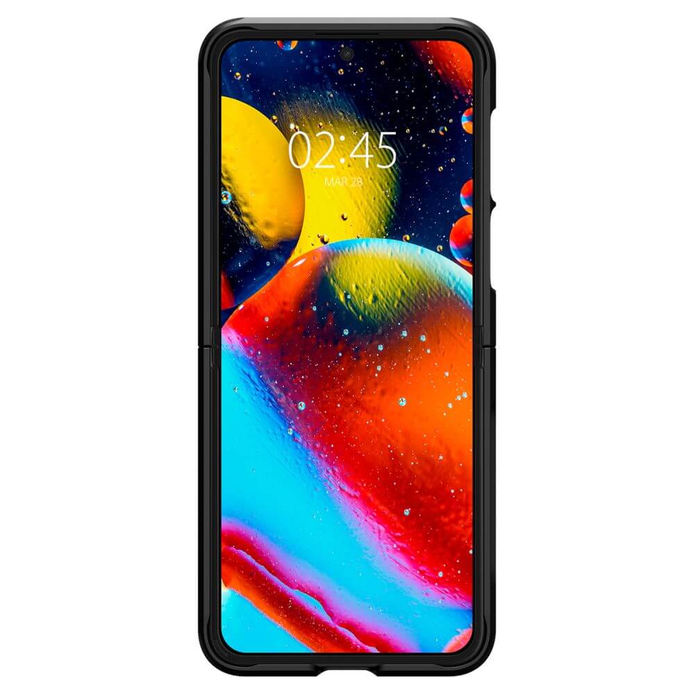 Калъф с Предпазител за Samsung Z Flip 7 FE/Z Flip 6, Spigen Tough Armor Case, Черен (5)