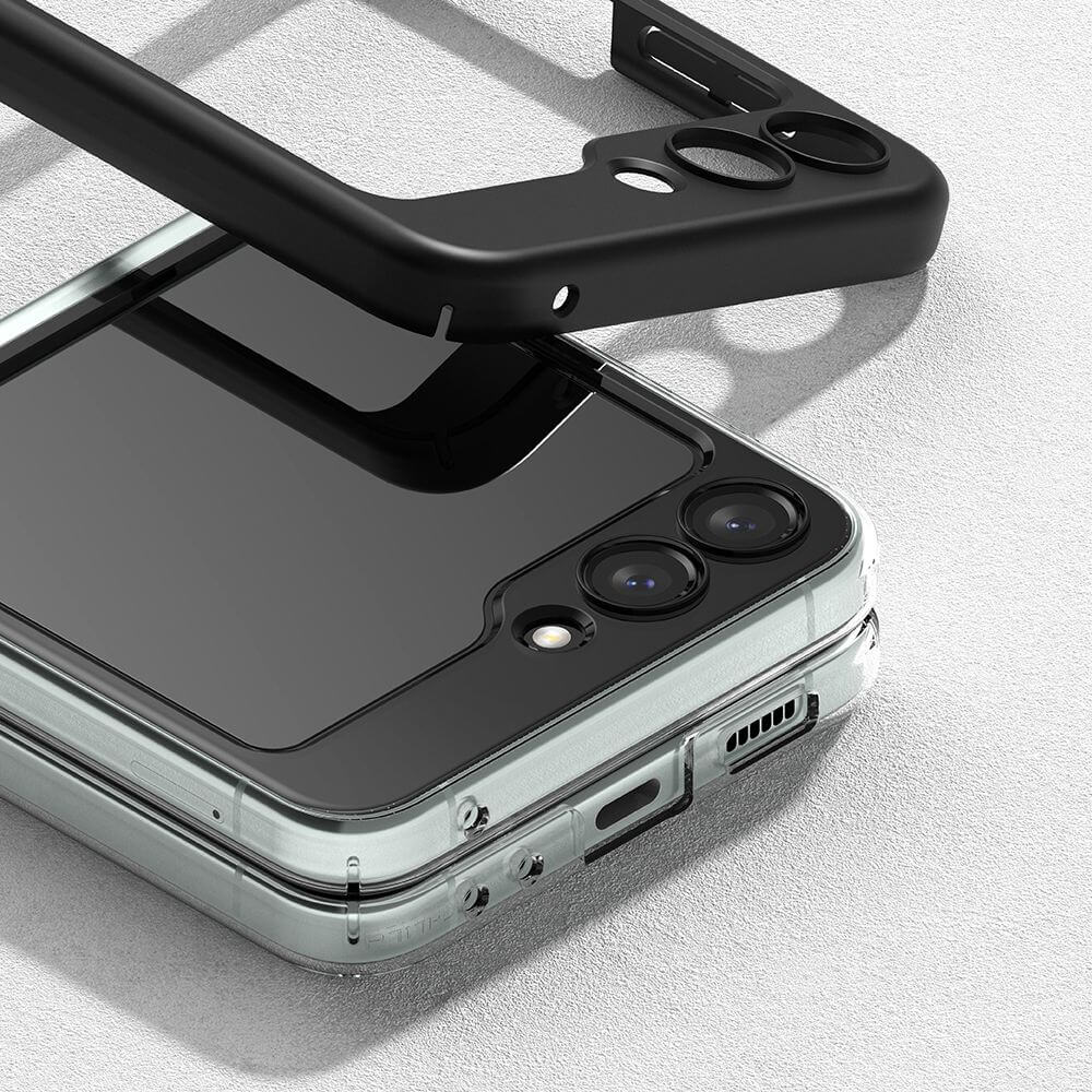 Протектор за Външния Дисплей на Samsung Z Flip 7 FE/Z Flip 6, Ringke Glass, Прозрачен (4)