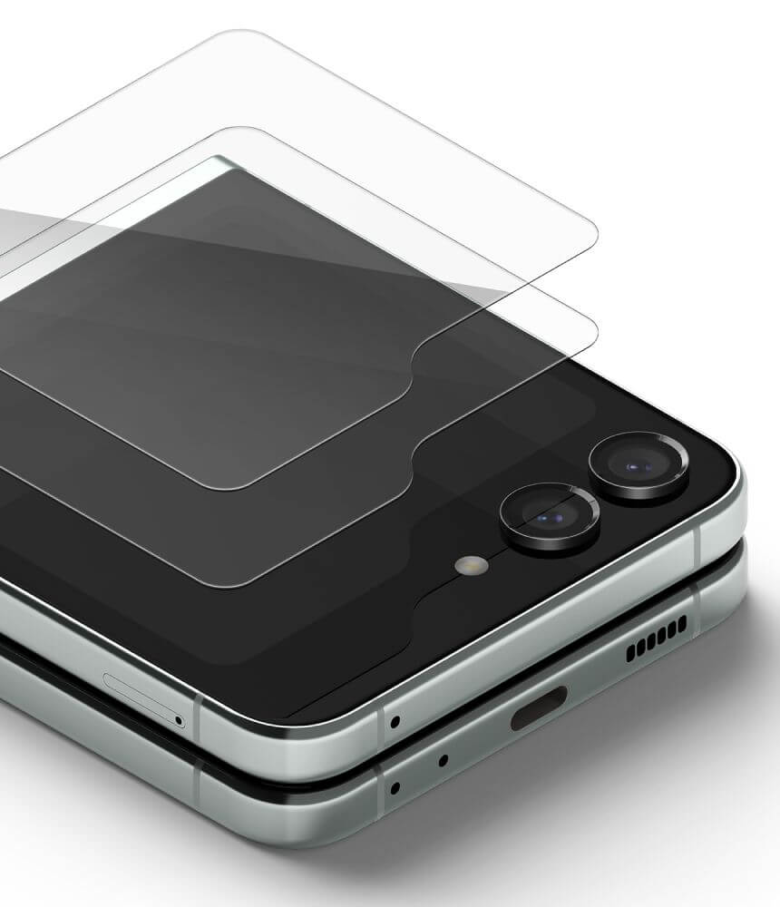 Протектор за Външния Дисплей на Samsung Z Flip 7 FE/Z Flip 6, Ringke Glass, Прозрачен