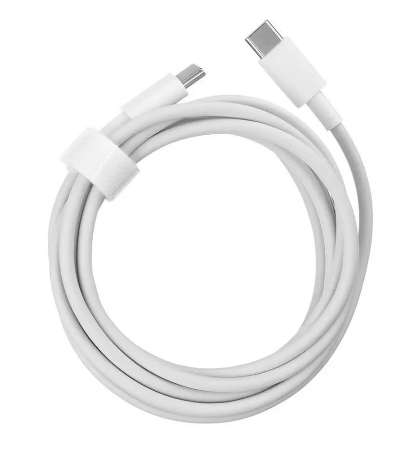 Оригинален USB-C to USB-C Кабел за Huawei MateBook 66W 3.3A 1.8m, Бял (Bulk) (2)