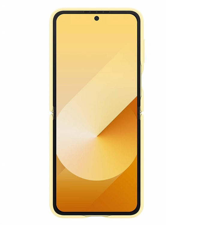 Оригинален Кожен Калъф Samsung Z Flip 7 FE/Z Flip 6, Kindsuit Case EF-VF741PYEGWW, Жълт (2)