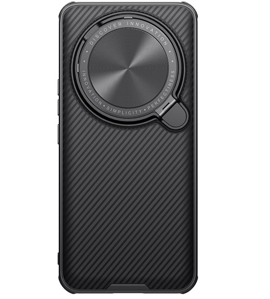 Удароустойчив Калъф за Xiaomi 14 Ultra, Nillkin CamShield Prop Case, Черен