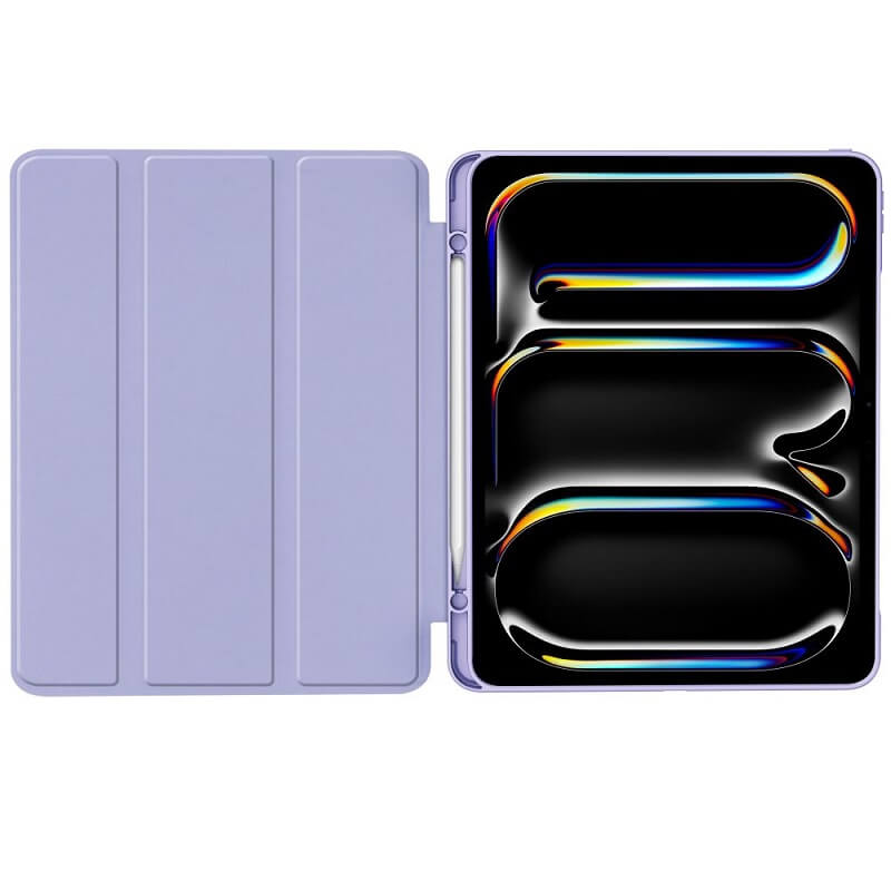 Защитен Калъф за Калъф за iPad Pro 13 2025-2024, Tech-Protect Trifold Slim Case, Лилав (6)