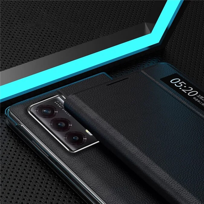Активен Калъф за Honor Magic Vs2, Smart Book Case, Черен (4)