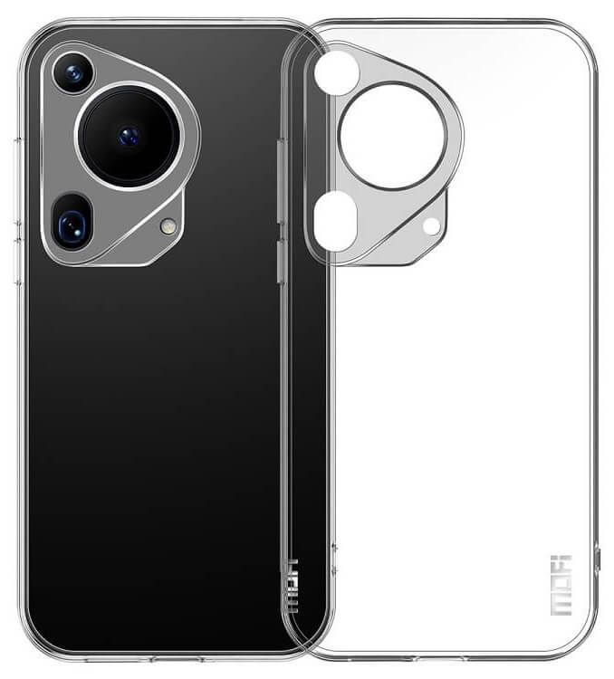 Силиконов Калъф за Huawei Pura 70 Ultra, Slim Transperant Case, Прозрачен