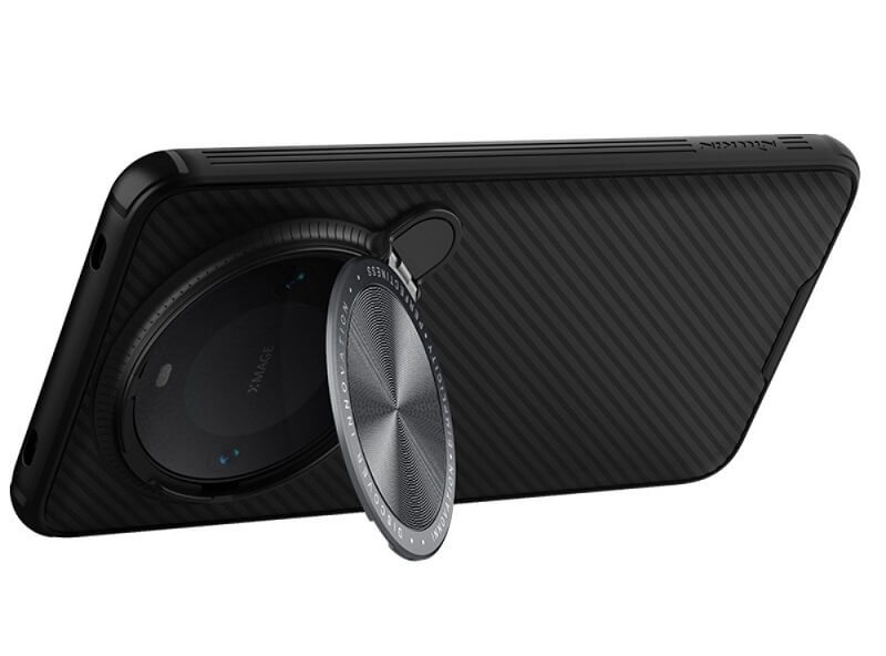 Удароустойчив Калъф за Huawei Mate 60 Pro, Nillkin CamShield Prop Case, Черен (2)