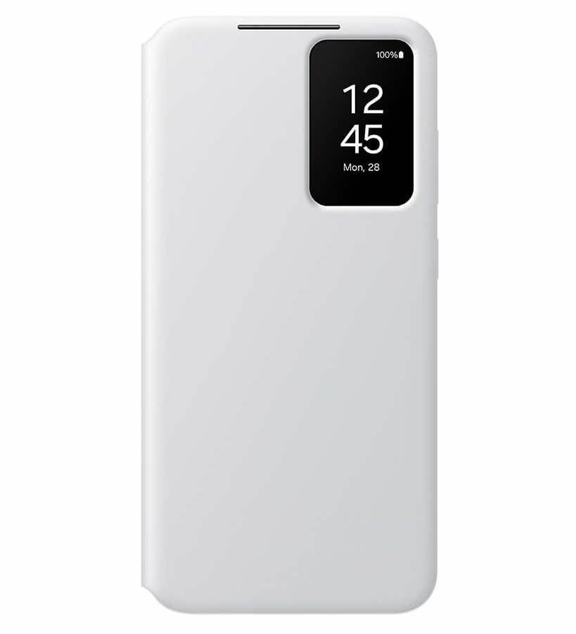 Оригинален Активен Калъф за Samsung S24 Plus Smart View Wallet Book Case EF-ZS926CWEGWW, Бял