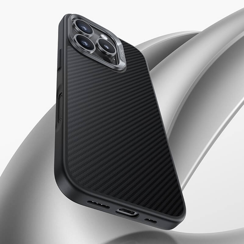 Magsafe Кевларен Калъф за iPhone 16 Pro, Benks ArmorPro Case, Черен (8)