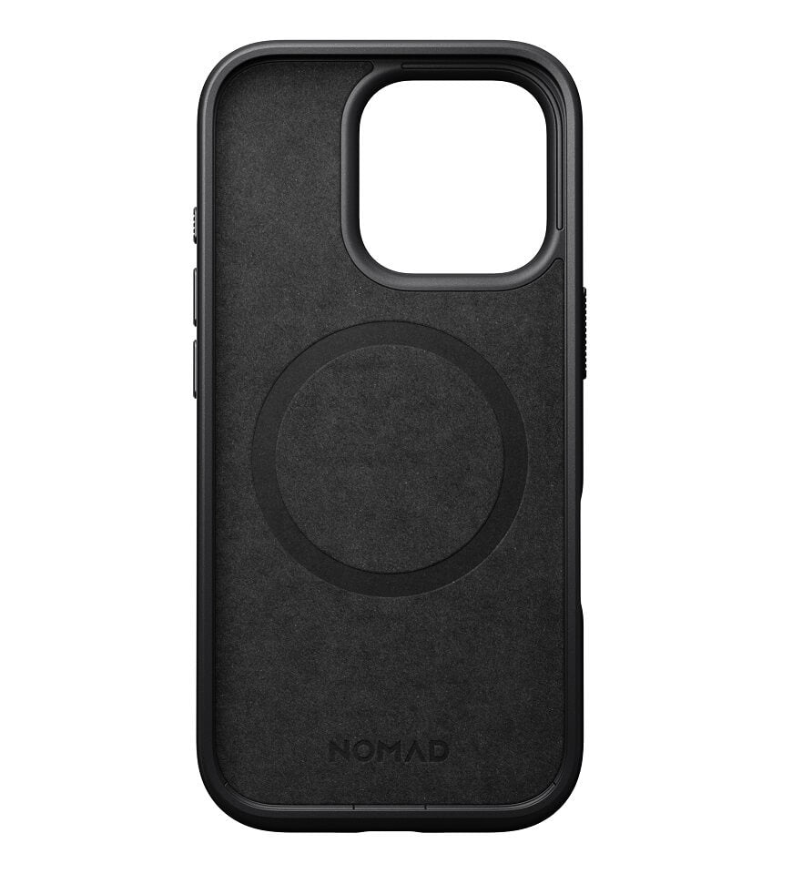 Magsafe Калъф от Естествена Кожа за iPhone 16 Pro, Nomad Modern Leather Case, Кафяв (4)