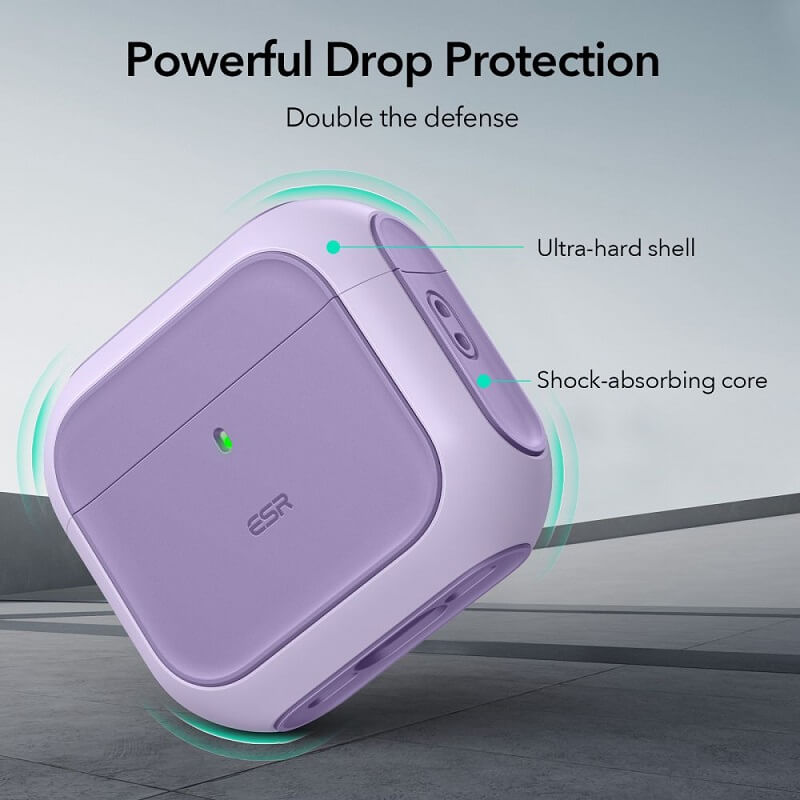 Magsafe Калъф за Apple AirPods 4, ESR Orbit Magnetic Case, Лилав (4)