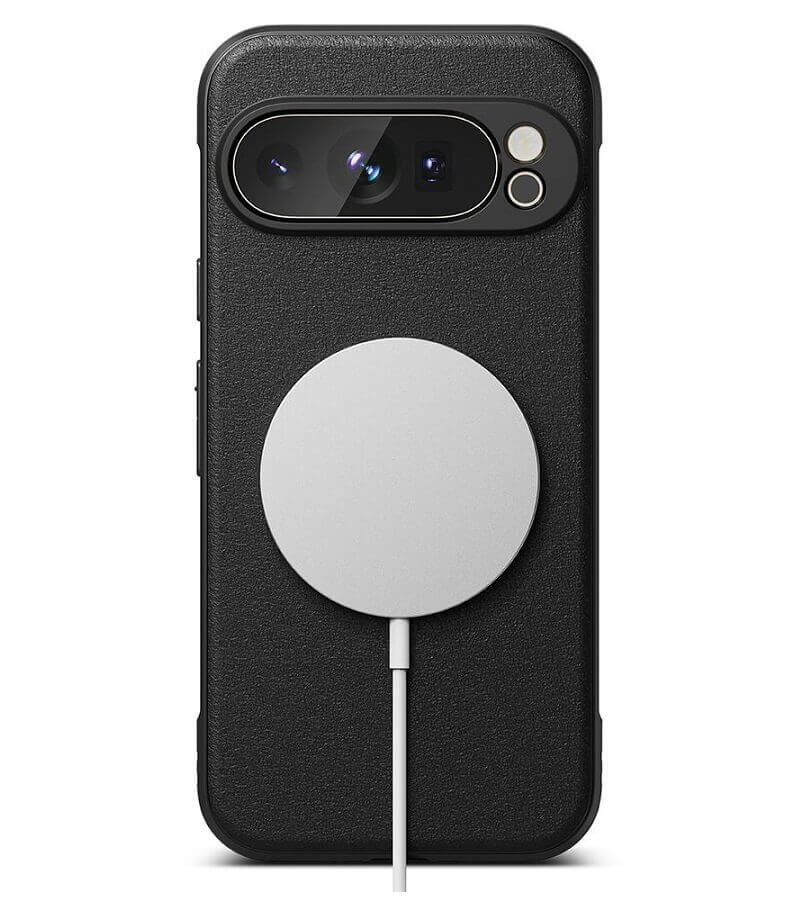 Magsafe Силиконов Калъф за Google Pixel 9 Pro XL, Ringke Onyx Case, Черен (2)
