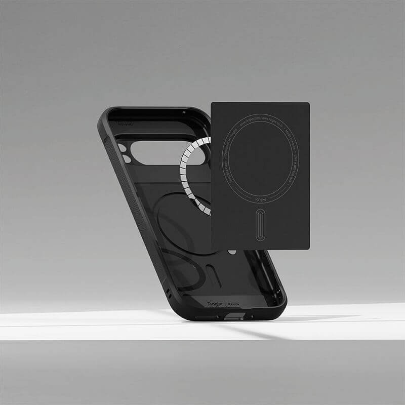 Magsafe Силиконов Калъф за Google Pixel 9 Pro XL, Ringke Onyx Case, Черен (5)