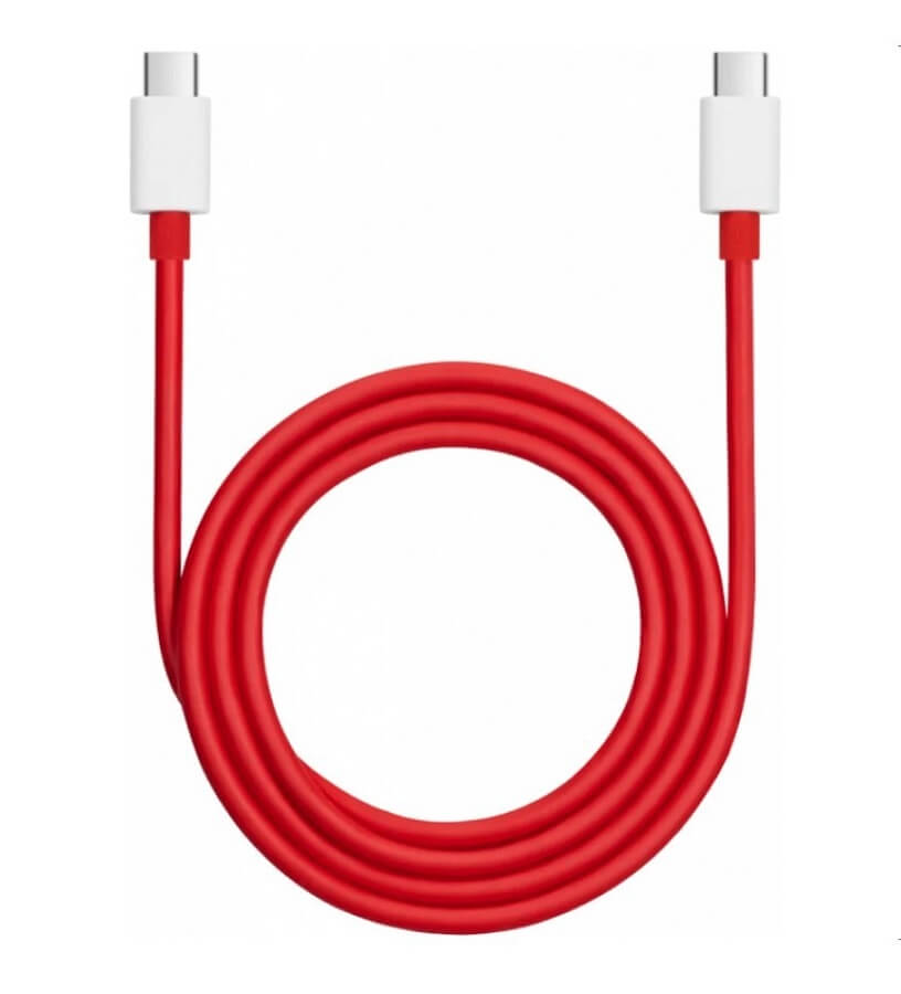 Оригинален USB-C към USB-C Кабел, Oneplus SuperVooc DL152 12A 150W 1m, Червен (3)