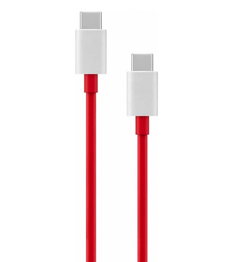 Оригинален USB-C към USB-C Кабел, Oneplus SuperVooc DL152 12A 150W 1m, Червен