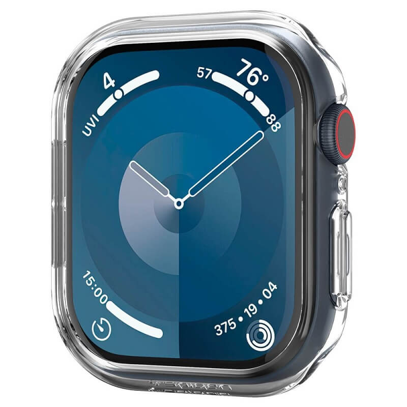 Калъф за Apple Watch 11/ 10 46mm, Spigen Thin Fit Case, Прозрачен (6)