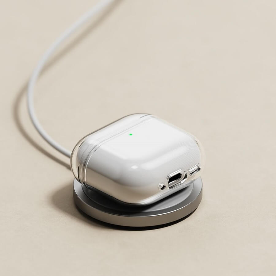 Калъф за Apple Airpods 4, Ringke Air Glitter Case, Прозрачен (6)