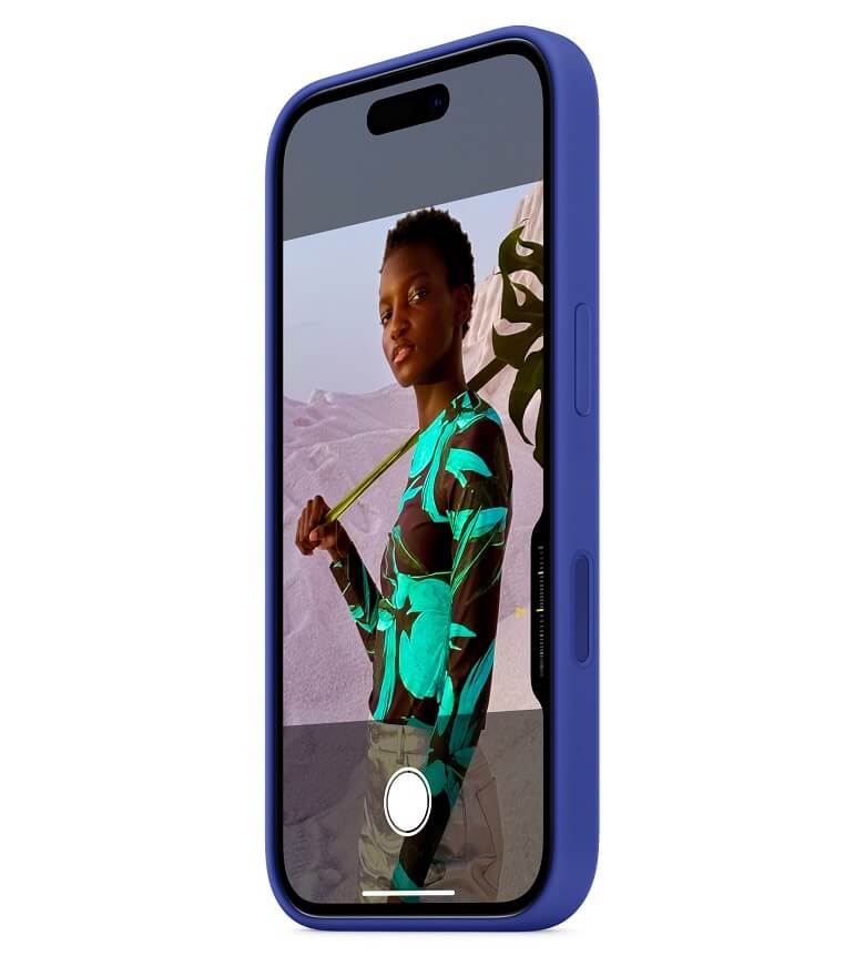 Оригинален Силиконов Калъф за iPhone 16, Silicone Magsafe Case MA7V4ZM/A, Зелен (6)