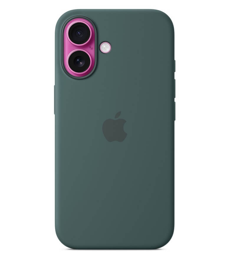 Оригинален Силиконов Калъф за iPhone 16, Silicone Magsafe Case MA7V4ZM/A, Зелен (3)