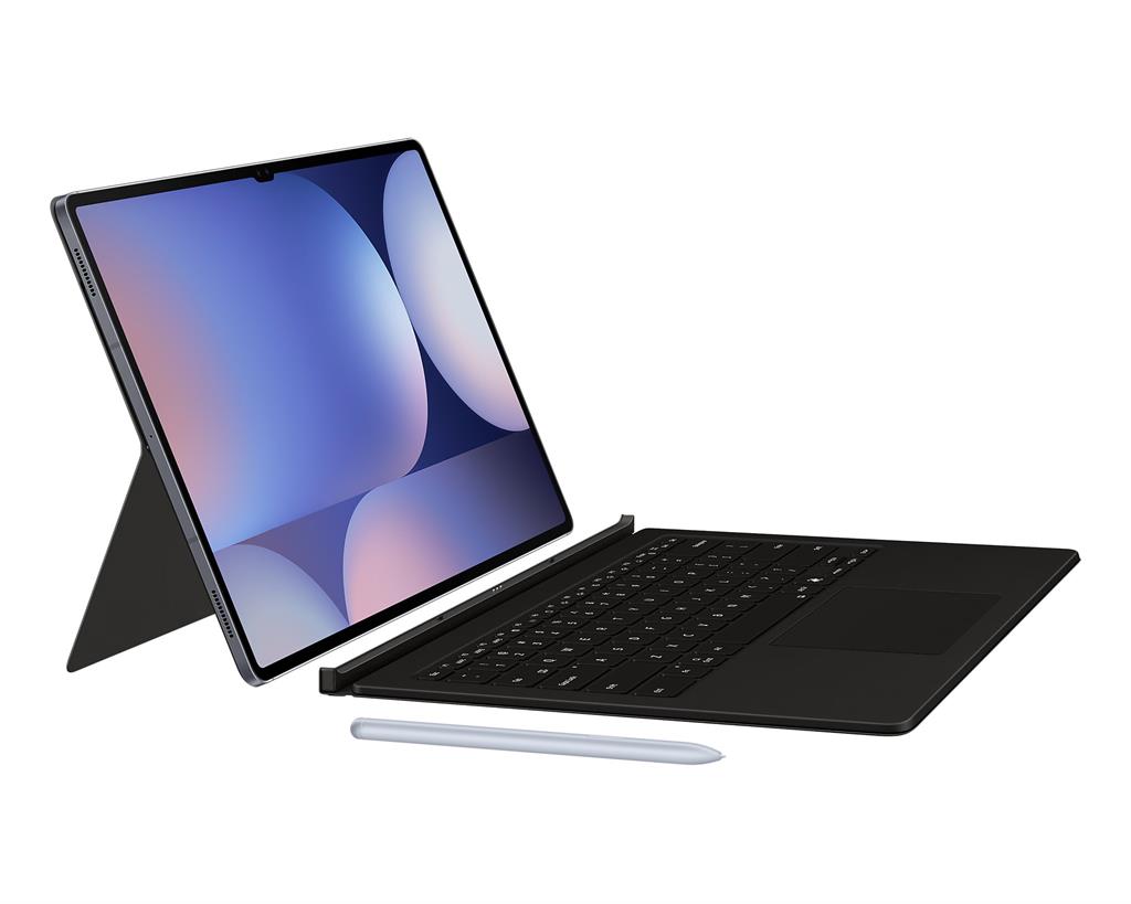 Оригинален Калъф с Клавиатура за Samsung Tab S10/S9 Ultra 14.6" Keyboard-TouchPad Book Case EF-DX925UBEGWW, Черен (4)