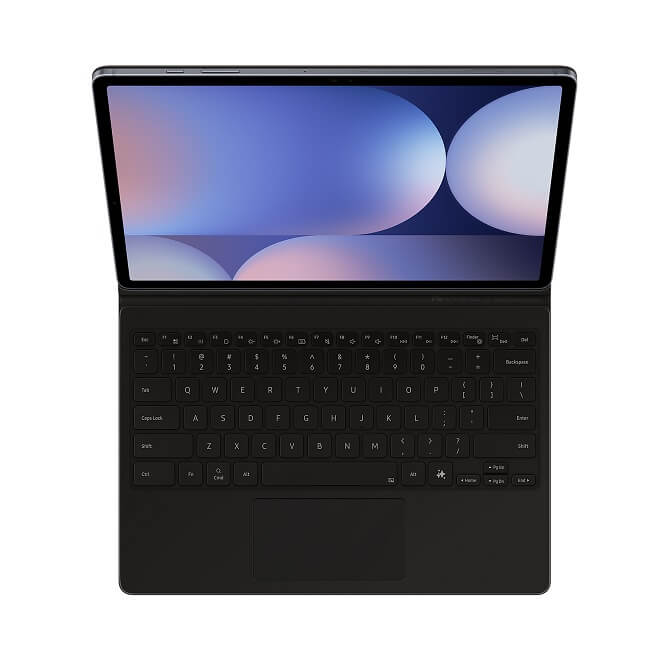 Оригинален Калъф за Samsung Tab S10 Plus/ S9 FE Plus 12.4" Keyboard-TouchPad Book Case EF-DX825UBEGWW, Черен (4)
