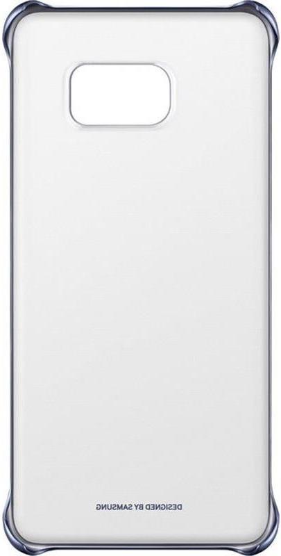 Оригинален Твърд Калъф за Samsung S6 Edge Plus Clear Cover Case Ef-Qg925cbegww, Черен