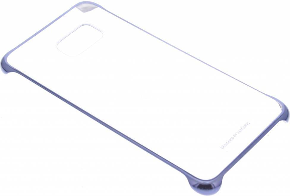 Оригинален Твърд Калъф за Samsung S6 Edge Plus Clear Cover Case Ef-Qg925cbegww, Черен (2)