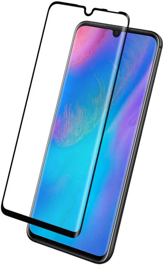 Извит Стъклен Протектор за Huawei P30 Lite, Eiger 3D Glass, Прозрачен (3)