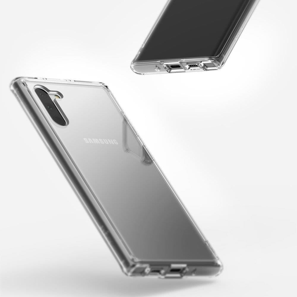 Противоударен Хибриден Калъф за Samsung Note 10 Plus, Ringke Fusion Case, Прозрачен (2)