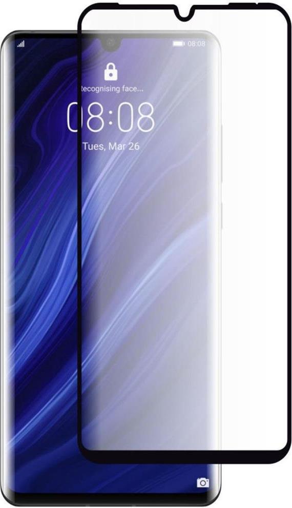 Извит Стъклен Протектор за Huawei P30 Pro, Blue Star 3D (CF) Glass, Прозрачен (2)