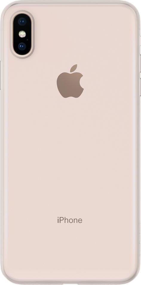 Тънък Калъф за iPhone XS Max, Spigen Air Skin Case, Бял (4)