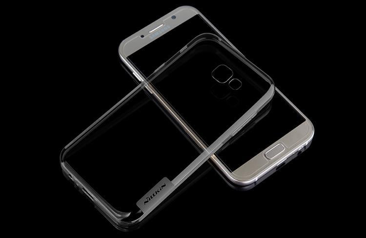 Силиконов Калъф за Samsung А5 2017, Nillkin Nature Case, Прозрачен (3)