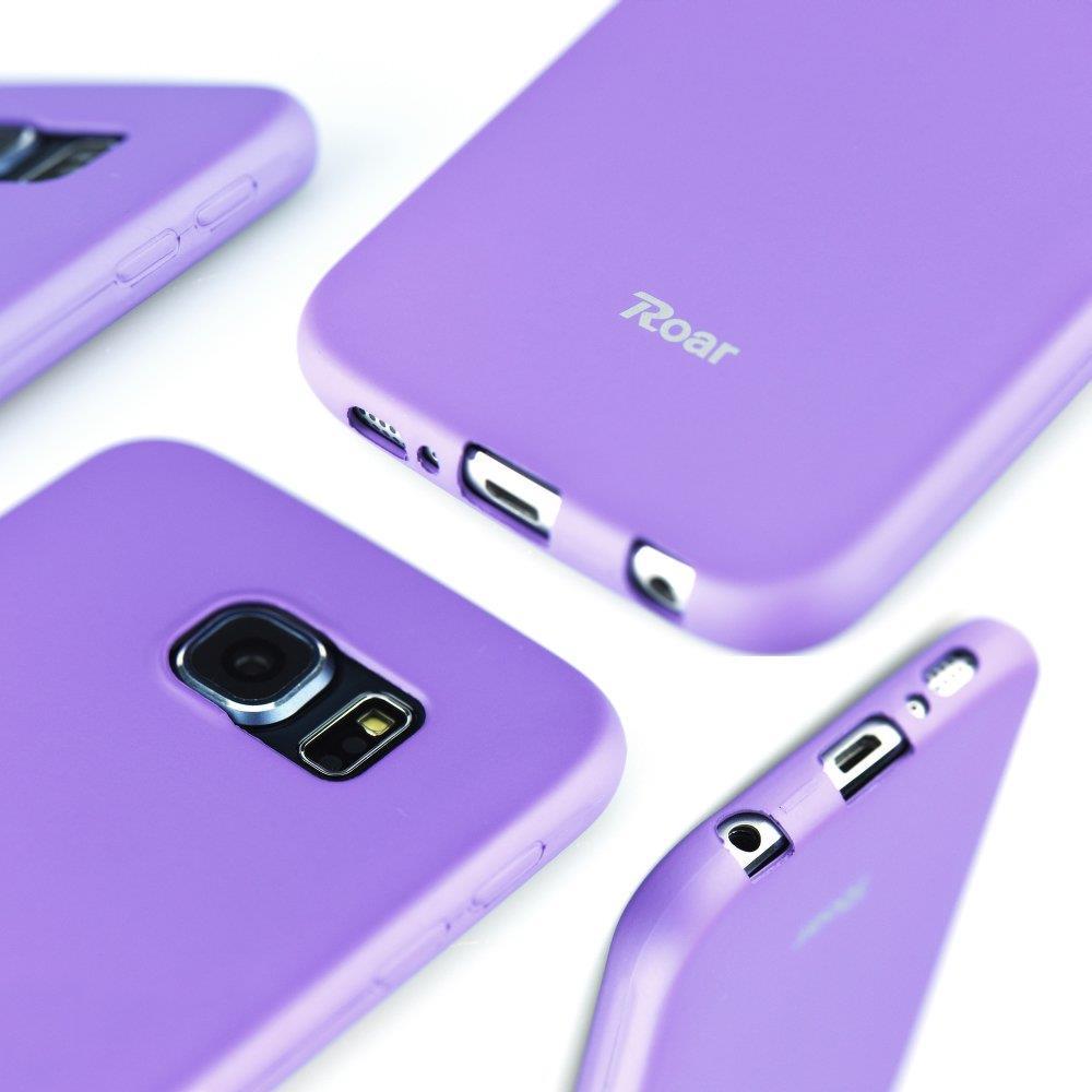 Силиконов Калъф за Sony Z3 Mini, Roar Color Case, Лилав (5)