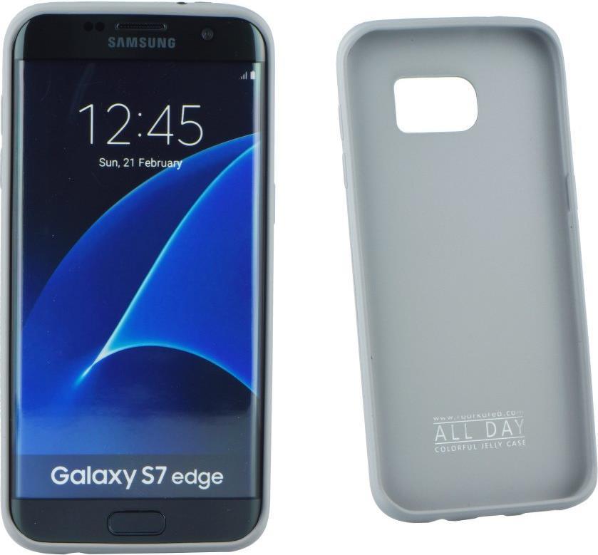 Силиконов Калъф за Samsung S7, Roar Color Case, Сив (3)
