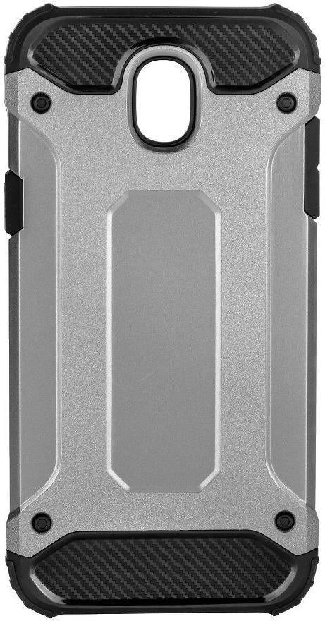 Противоударен Хибриден Калъф за Samsung J5 2017, Forcell Armor Case, Сребрист