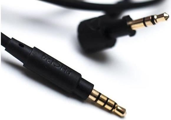 Аудио Кабел, Philips Aux Jack 3.5 mm cable PHC120 1.2m, Черен