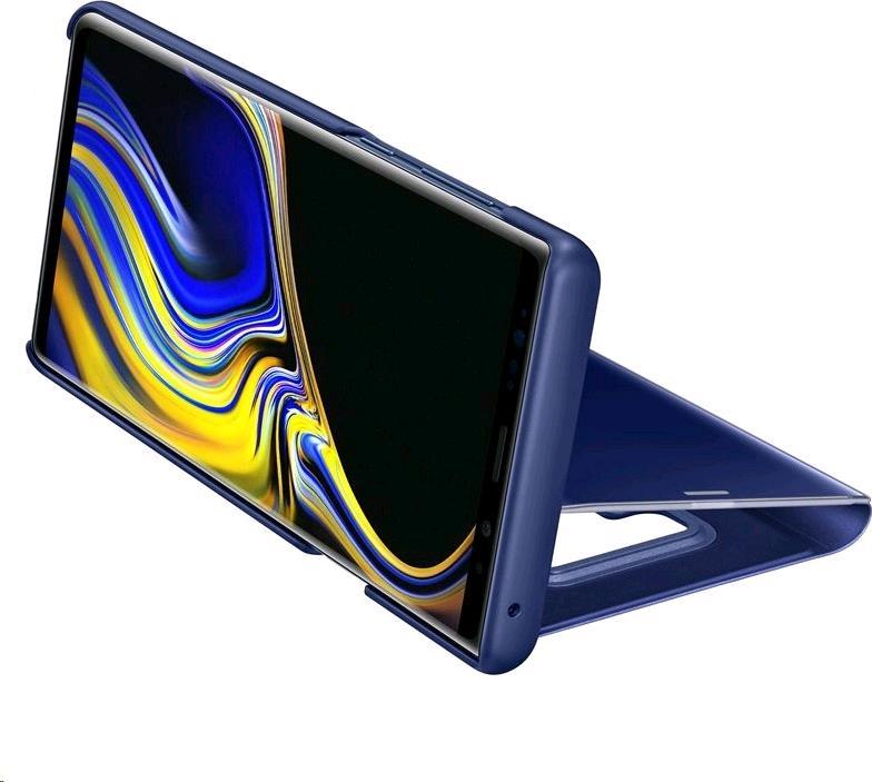 Оригинален Активен Калъф за Samsung Note 9 Clear View Cover Book Case EF-ZN960CLEGWW, Син (3)