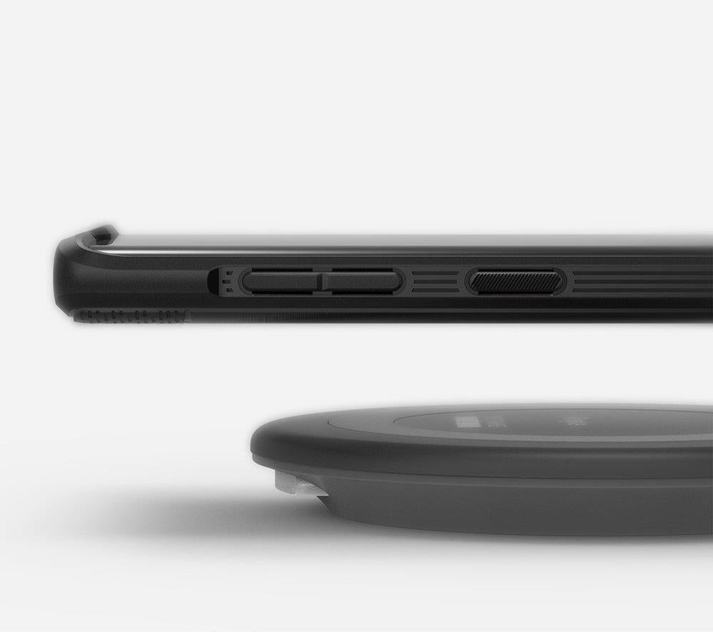 Противоударен Силиконов Калъф за Samsung Note 10, Ringke Onyx Case, Черен (4)