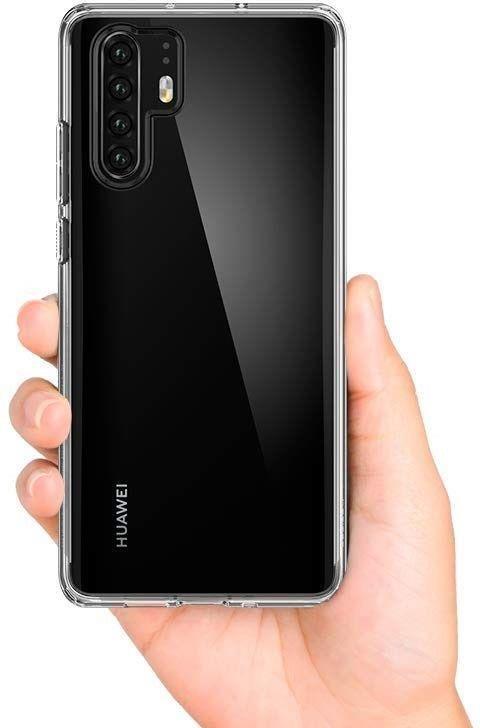 Противоударен Хибриден Калъф за Huawei P30 Pro, Spigen Ultra Hybrid Case, Прозрачен (6)