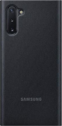 Оригинален Активен Калъф за Samsung Note 10 Clear View Cover Book Case Ef-Zn970cbe, Черен (4)