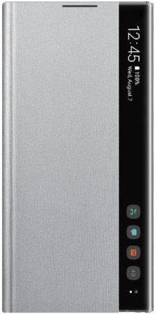Оригинален Активен Калъф за Samsung Note 10 Plus Clear View Cover Book Case Ef-Zn975cse, Сребрист