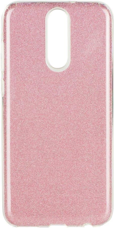 Блестящ Силиконов Калъф за Nokia 7.1, Forcell Shining Case, Розов