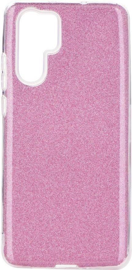 Блестящ Силиконов Калъф за Huawei P30 Pro, Forcell Shining Case, Розов