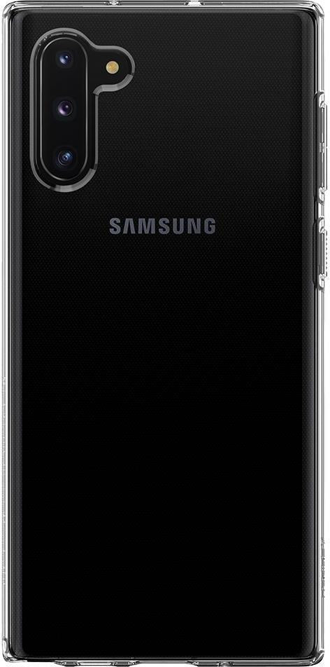 Противоударен Силиконов Калъф за Samsung Note 10, Spigen Liquid Crystal Case, Прозрачен (2)