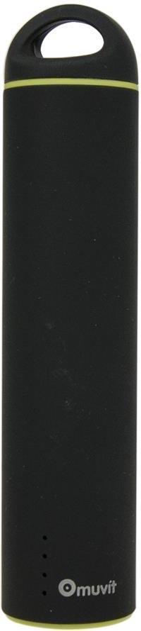 Външна Батерия, Muvit Power Bank 2600mAh, Черен