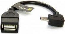 Адаптер OTG, Pure USB OTG micro USB, Черен